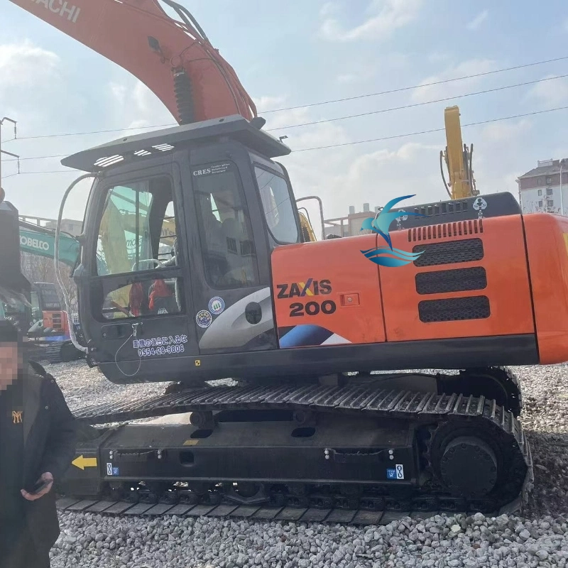01 used excavator hitachi 200