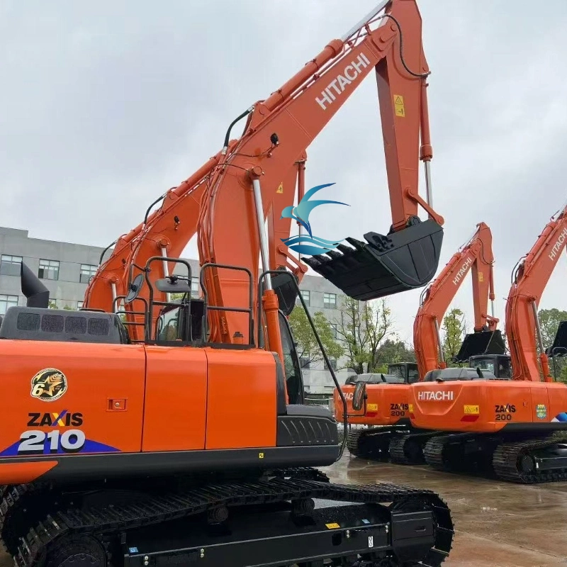 02 brand-new excavator hitachi 210